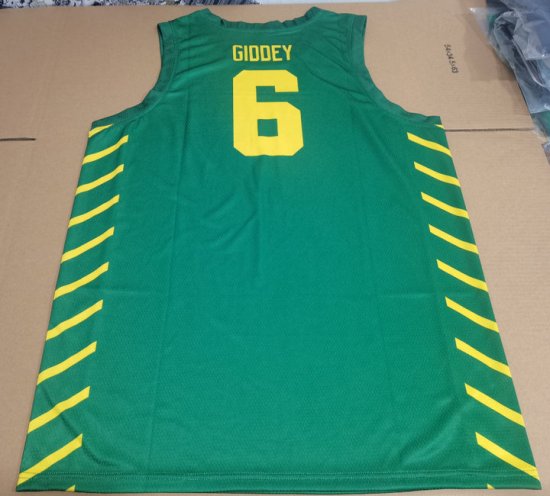 Giddey 6 Team Australia Basketball Jersey Green